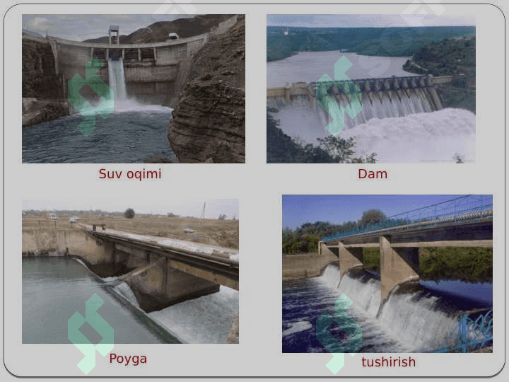 Ochiq o'zanlarda suyuklik oqimining notekis harakati 2