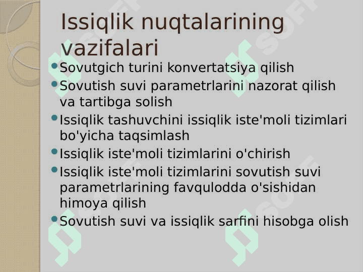 Mahalliy issiqlik punktlaridagi jixozlar maketi. Issiqlik punktlarining aksionometrik sxemalari 3