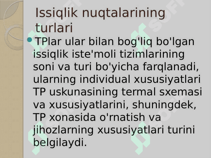 Mahalliy issiqlik punktlaridagi jixozlar maketi. Issiqlik punktlarining aksionometrik sxemalari 4