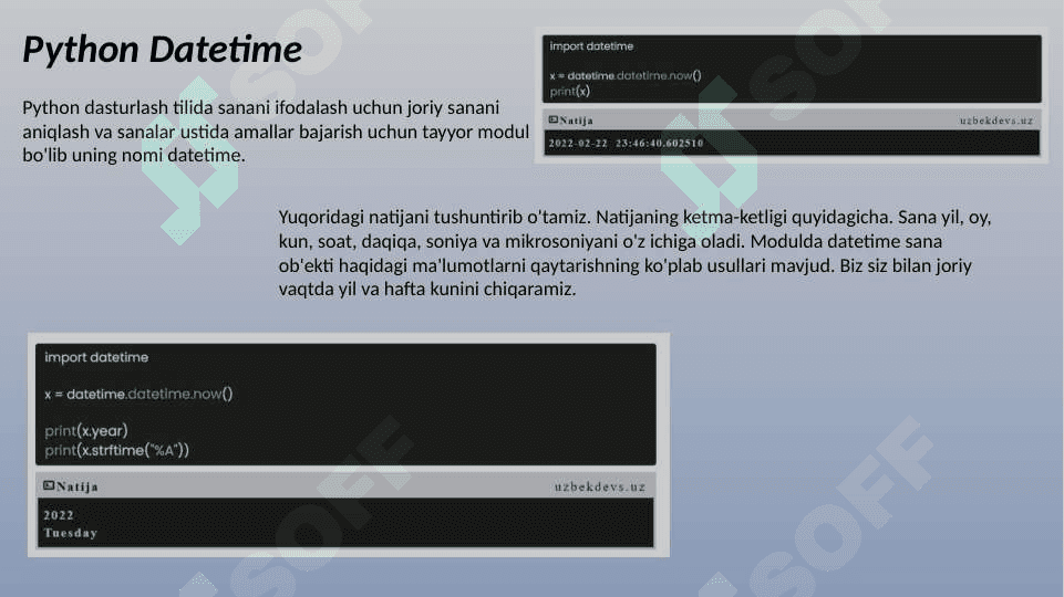 Python . Modul . Python . Datetime 2