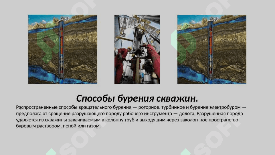 РОТОРНОЕ БУРЕНИЕ НЕФТИ ГАЗОВЫХ СКВАЖИН 4