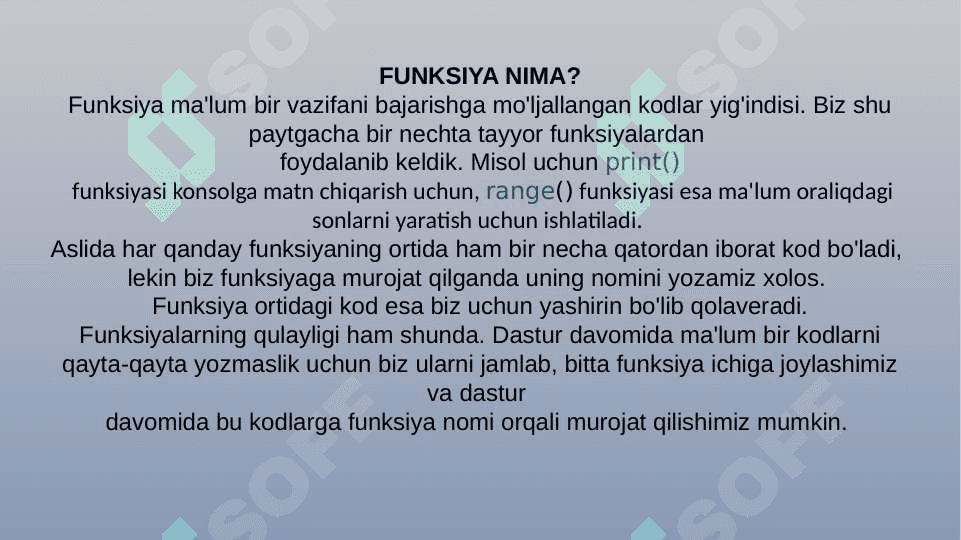 Python . Funksiya , Python . While .Python .Massive 2