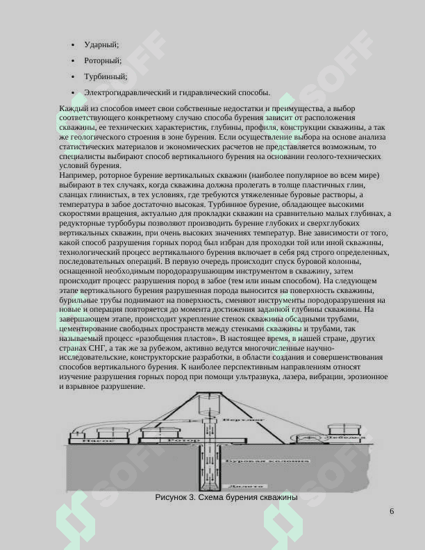Бурение скважин, виды и способы бурения (примеры в Узбекистане 6