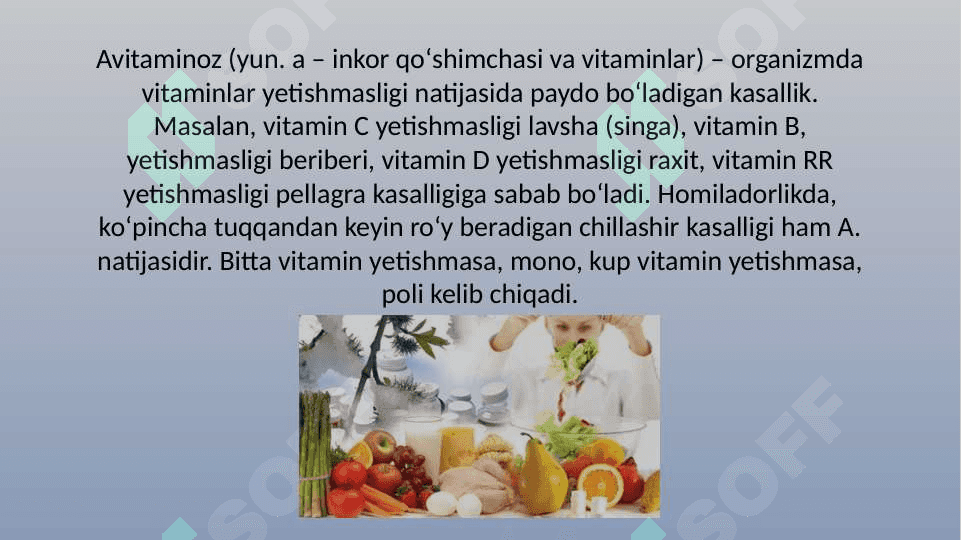 Nasliy avitaminozlar 2