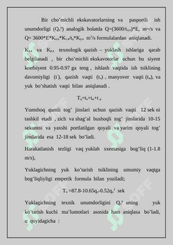 BIR  CHO’MICHLI  YUKLAGICHLARNING  ISH UNUMDORLIGI 2