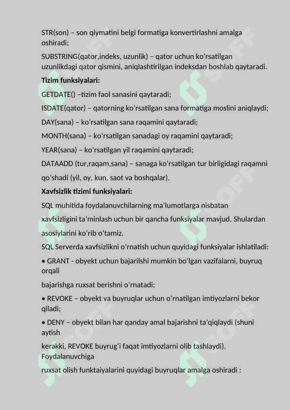 AGRЕGAT FUNKSIYALARDAN FOYDALANISH 4