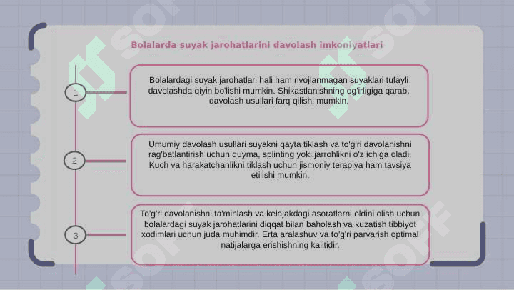 Bolalarda suyak shikastlanishlari 8