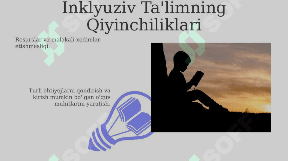 Chet elda alohida yordamga muhtoj bolalarning inklyuziv ta'limi 2