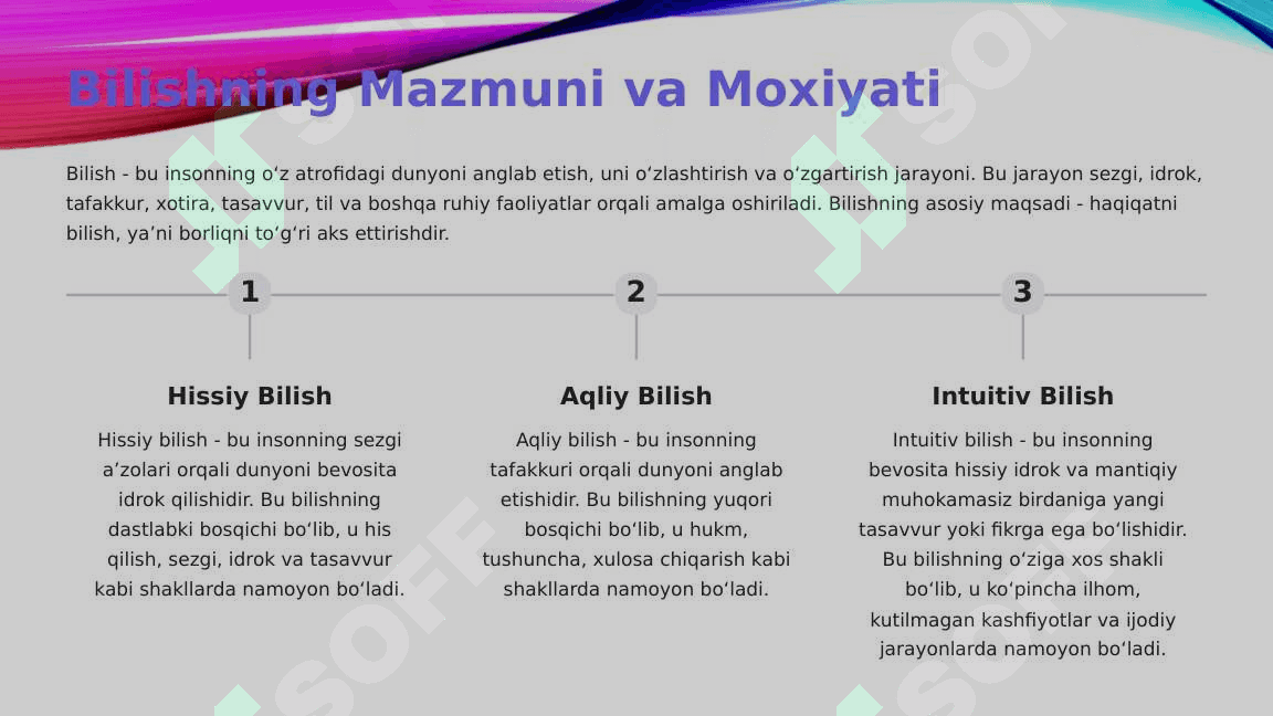 Bilish nazaryasi 2