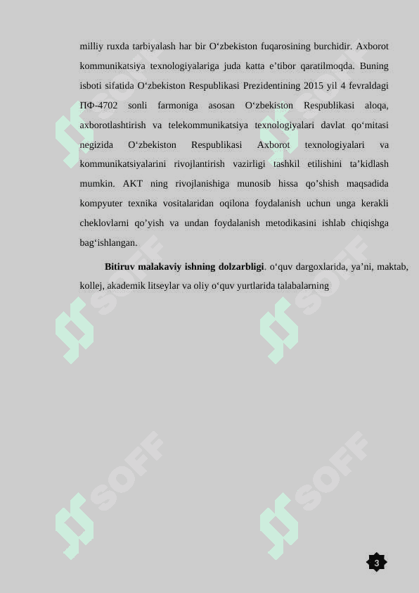 WINDOWS OPERATSION TIZIMINI  SOZLASHDA LOKAL GURUH SIYOSATI  (LOCAL GROUP POLICY OBJECT) METODIKASI 3