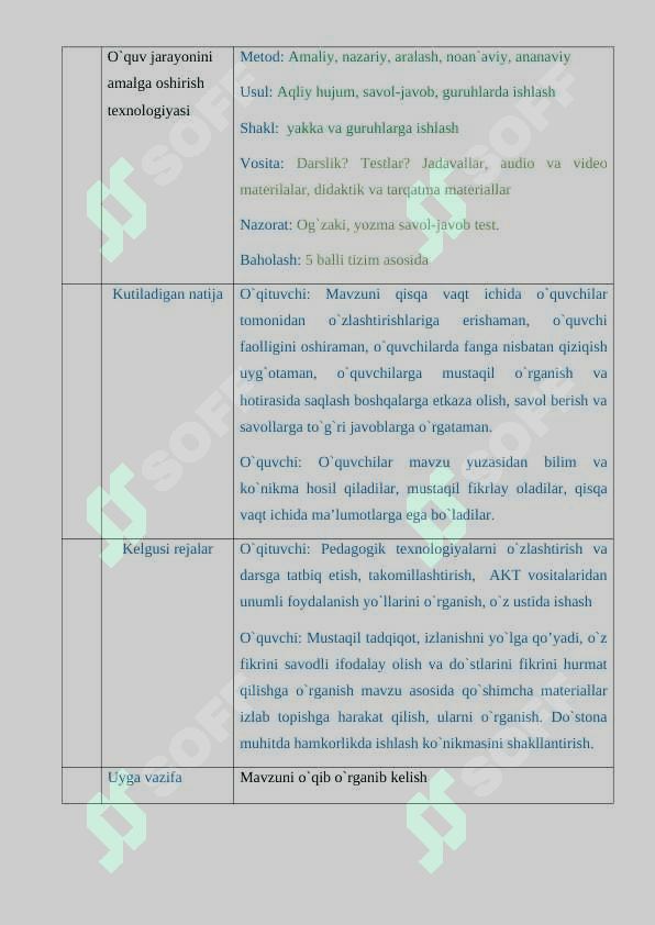 5-sinf botanika Hayvonot dunyosi 4
