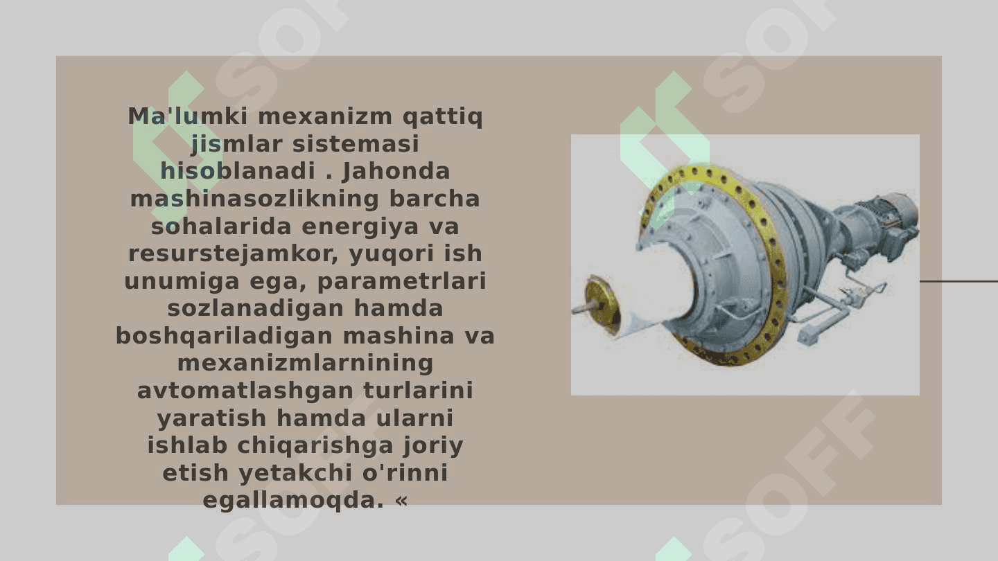 Kombinatsiyalashgan uzatmalar 4
