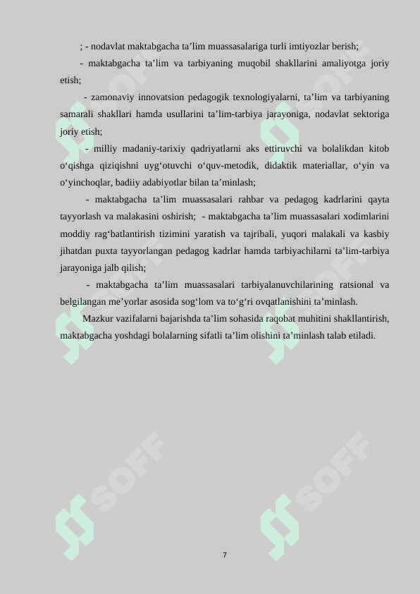 Maktabgacha ta’lim tashkilotiga bolaning moslashuvida  tarbiyachisining kompetentsiyasi 7