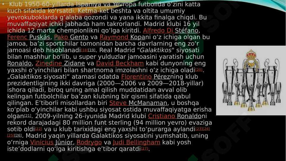 REAL MADRID 4