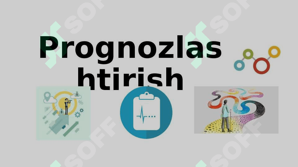 prognozlash va rejalashtirish 3