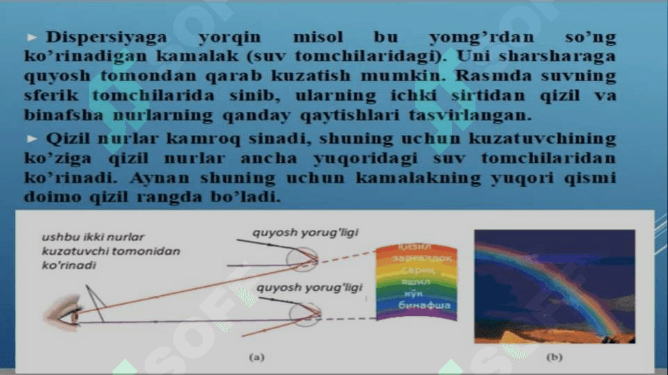 YORUG’LIK DISPERSIYASI 6