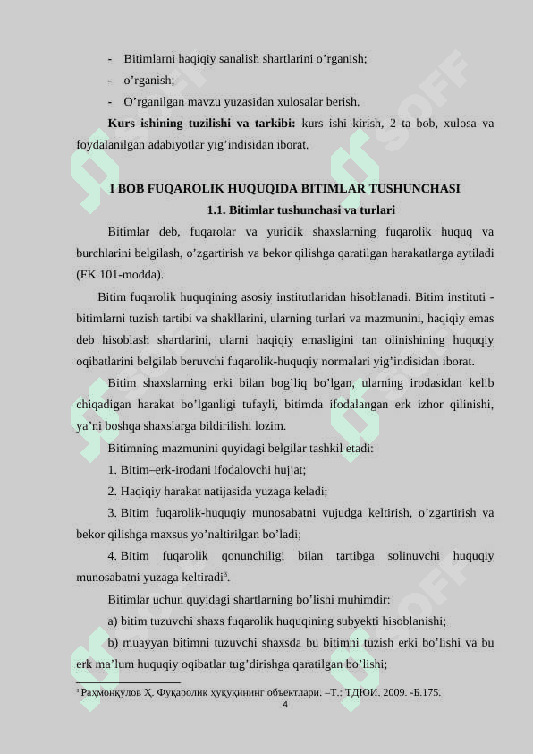Bitimlar tushunchasi va turlari 4