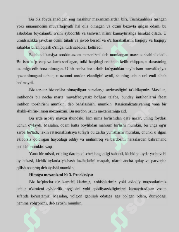 FREYDNING KLASSIK PSIXOANALIZIDA PSIXIK RIVOJLANISH VA HOZIRGI ZAMON PSIXOANALITIKASI  mustaqil ish 5