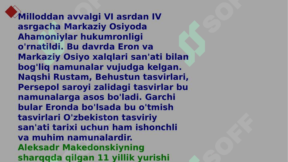 O'rta Osiyoning antik davri tasviriy san'ati 3