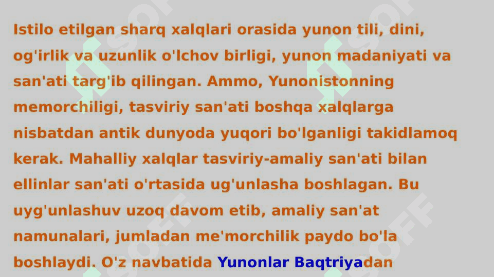O'rta Osiyoning antik davri tasviriy san'ati 4
