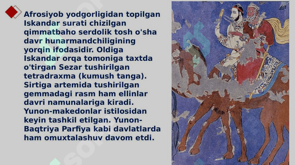 O'rta Osiyoning antik davri tasviriy san'ati 5