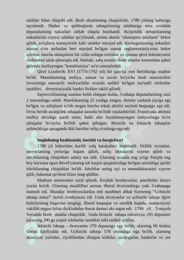Fransiya inqilobi (XVIII asr oxiri) 2
