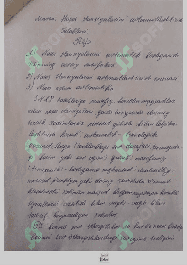 Nasos stansiyalari avtomatlashtirish 2