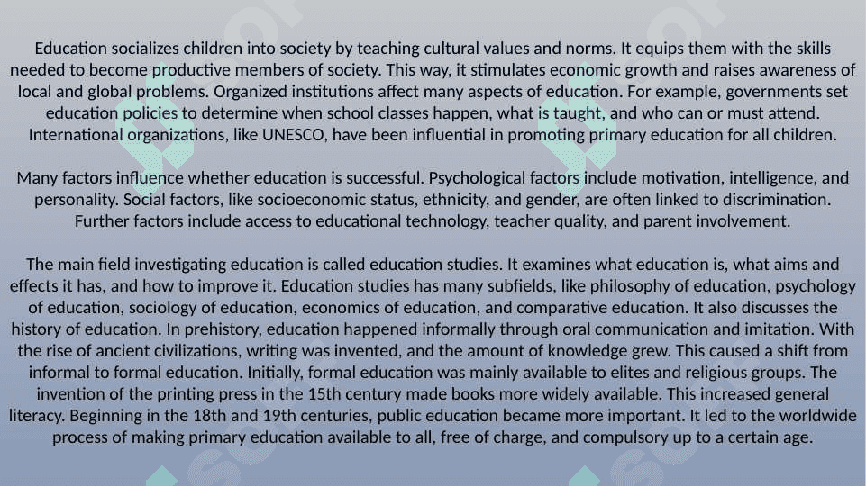 EDUCATION . A COMPARING SCHOOL ABROAD AND MY COUNTRY 4