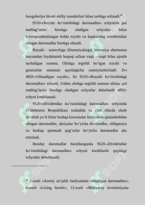 ASOSIY FAOLIYATDAN OLINGAN BOSHQA DAROMADLAR HISOBI 8