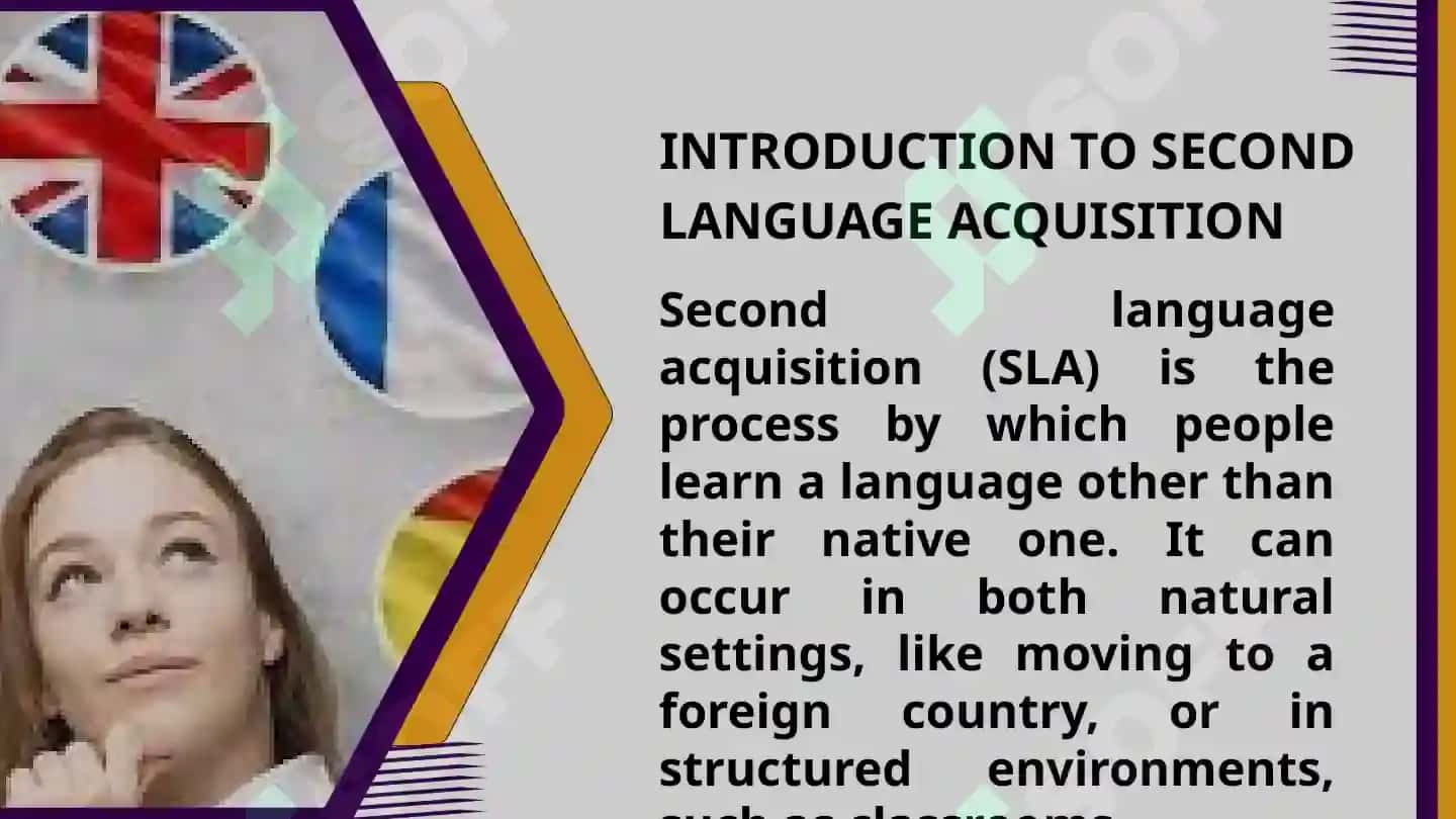THE DEVELOPMENT OF A SECOND LANGUAGE 3