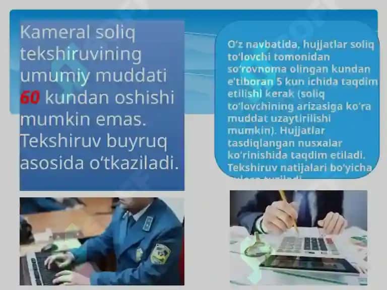 Kameral soliq tekshiruvi 4