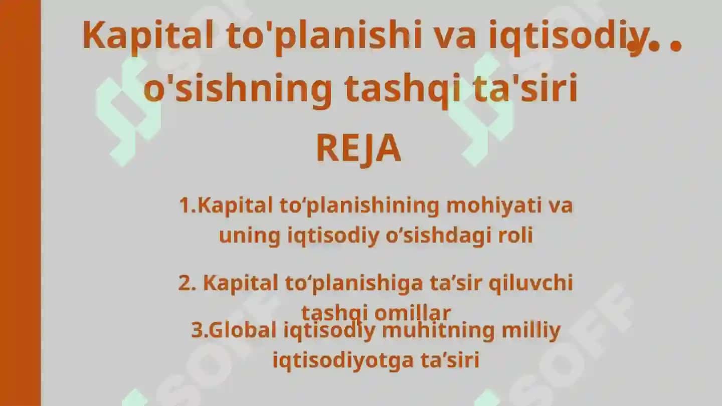DINAMIK MAKROIQTISODIYOT 2