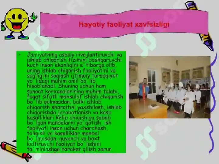 Hayot faoliyati xavfsizligining tabiat (aspektlari) bilan bog‘liqligi. 2