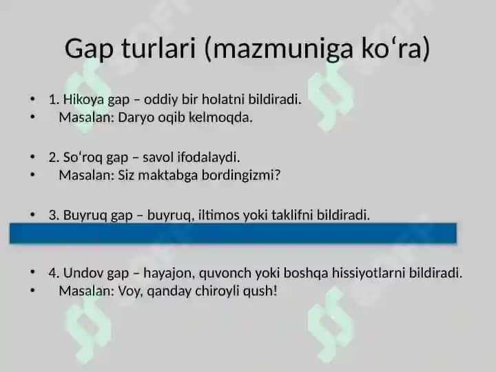 Gap va uning turlari 4
