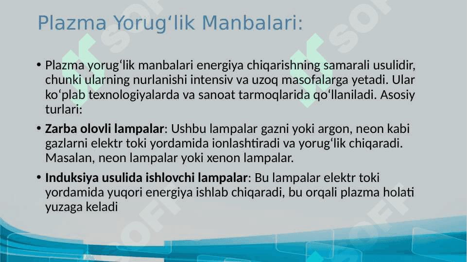 Turg‘un plazmali plazma manbalari 4