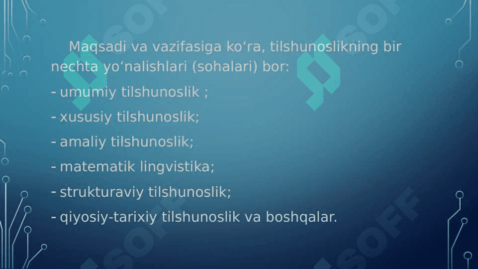 Lingvistika va psixolingvistika 4