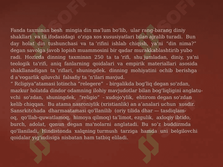 Dininiy ma’naviy ananalarning jamiyatga ta’siri 2