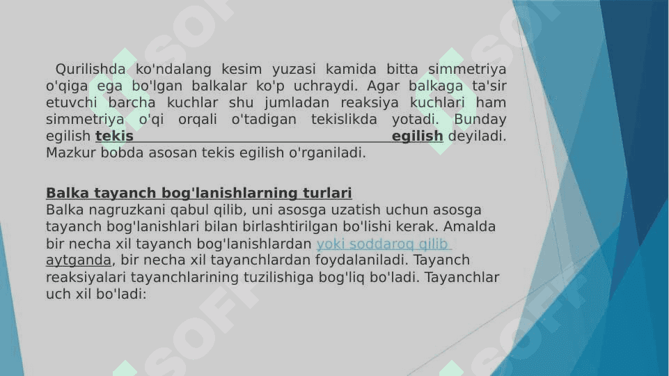 EGILISH DIFFORMATSIYASI QO'SHMA BALKALARNI MUSTAHKAMLIKKA  HISOBLASH 5