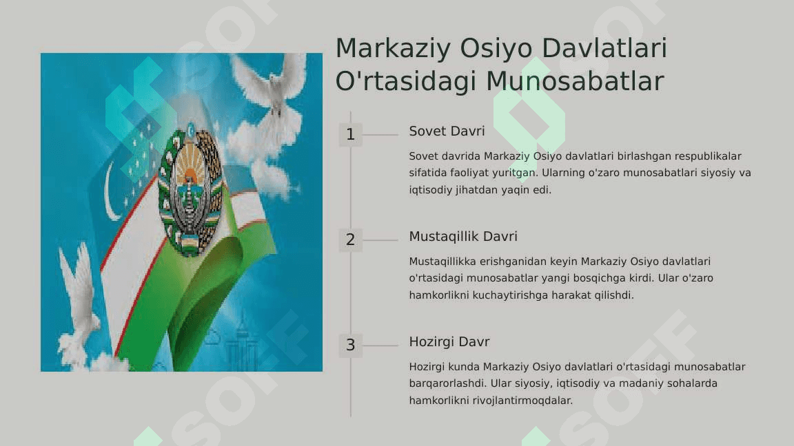 O'zbekiston: Markaziy Osiyoda Tinchlik va Barqarorlik Kafolatchi. 3