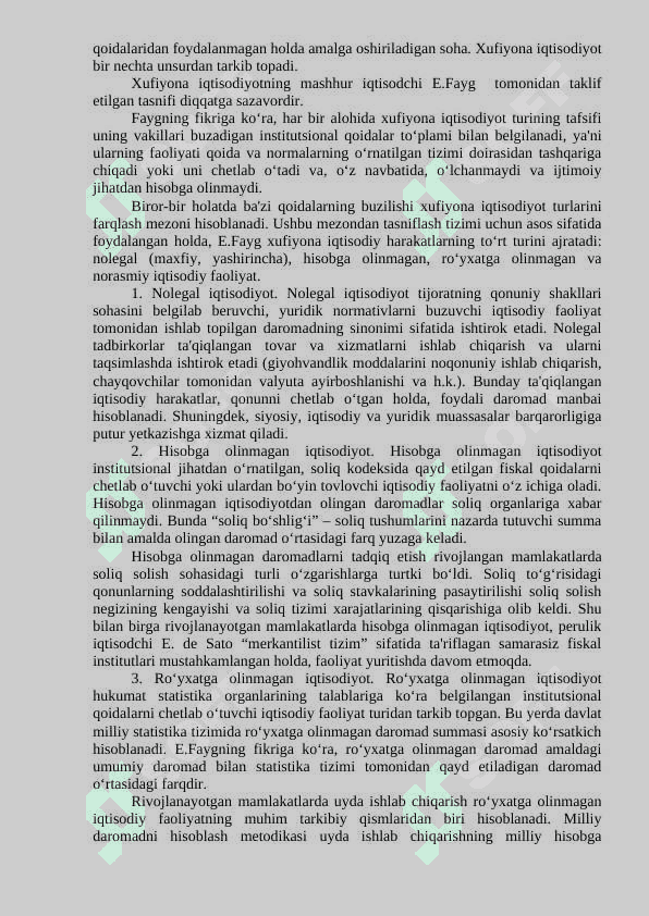 XUFIYONA IQTISODIYOT 4
