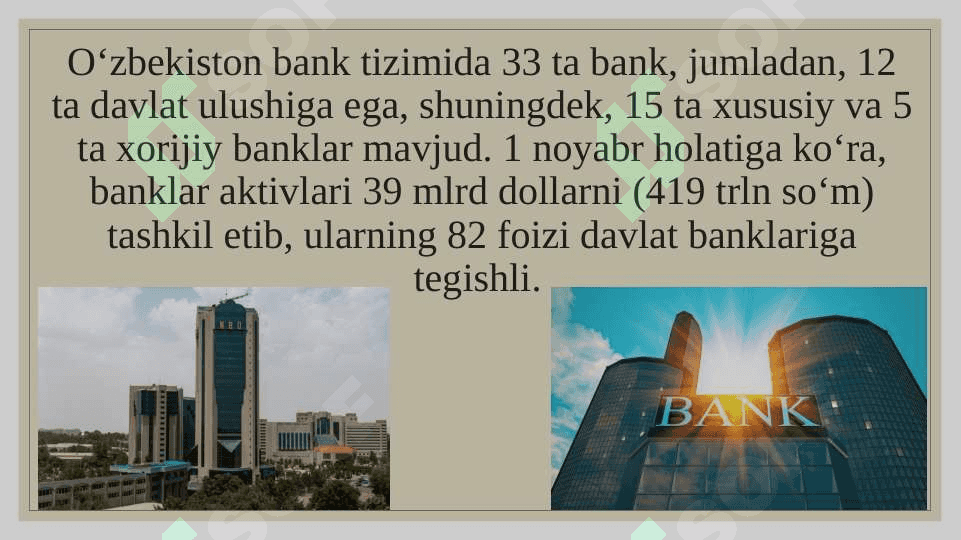 BANKLAR VA ULARNING ROLI 5