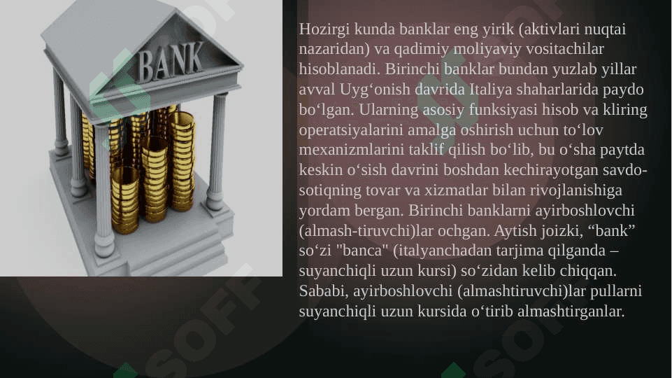 Tijorat banklar moliyaviy vositachi sifatida 4