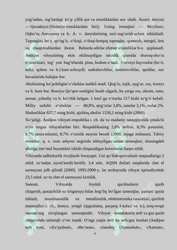Andijonning rivojlanish tarixi 3
