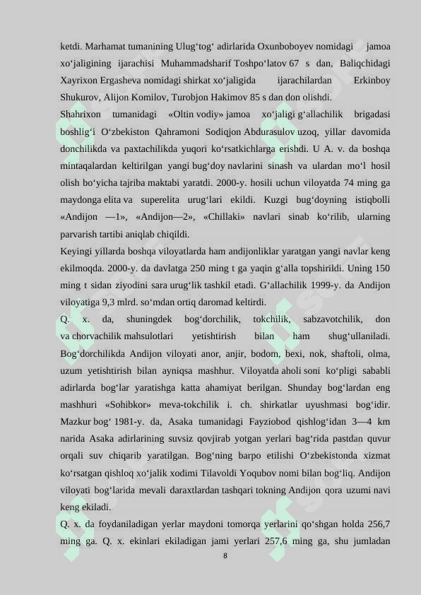 Andijonning rivojlanish tarixi 7