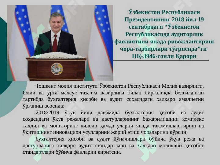 Auditorlik tekshiruvini rejalashtirish 4
