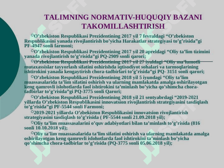 Auditorlik tekshiruvini rejalashtirish 5
