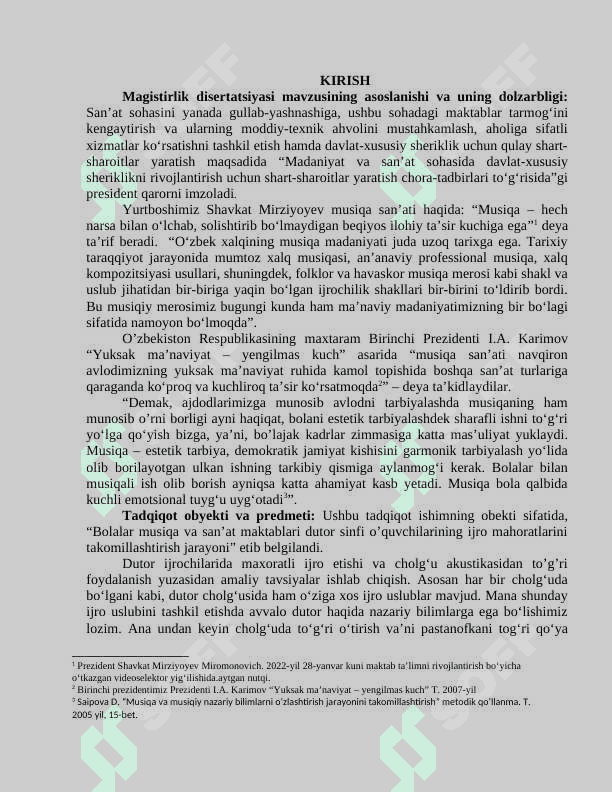 DUTOR CHOLG‘USINI TARIXIY TAKOMILLASHUV JARAYONLARI VA UNING AKUSTIK XUSUSIYATLARI. 3