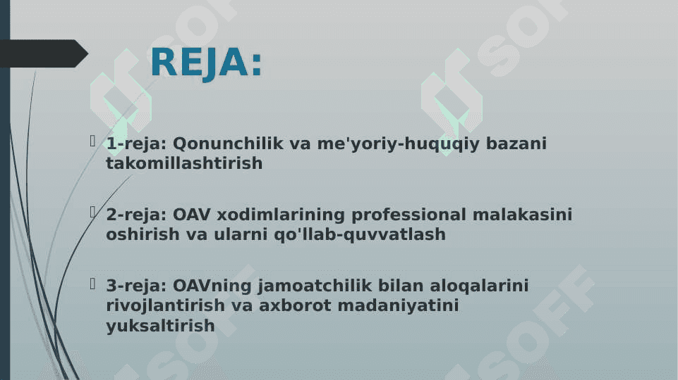 O‘zbekiston Respublikasida ommaviy axborot vositalarining faoliyati 2