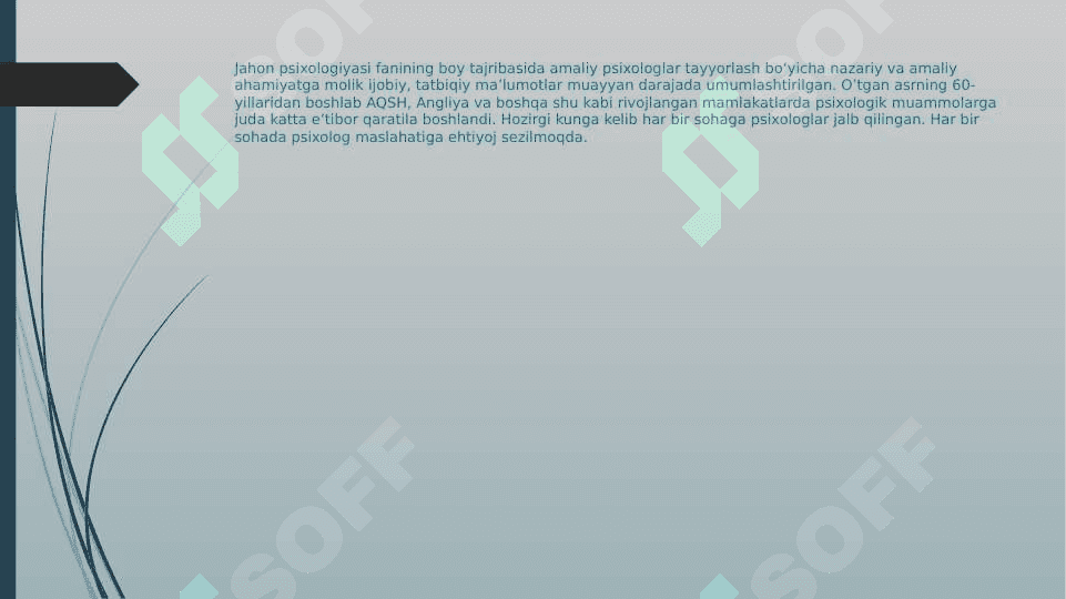 AMALIY PSIXOLOGNING TA'LIM TIZIMIDAGI FAOLIYATINING MAQSADI, VAZIFALARI FUNKSIYALARI VA MAZMUNI 2