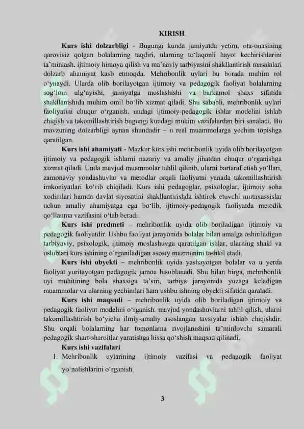 Mehribonlik uyida ijtimoiy va pedagogik faoliyat modeli 3